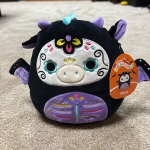 NWT Phylo Sugar Skull Dragon Squishmallow - 8”